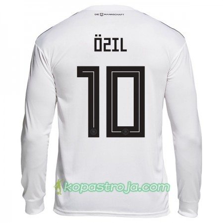 Billiga Fotbollströjor Tyskland Ozil 10 WM 2018 Hemma tröja Långärmad